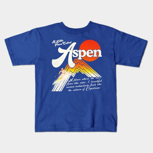 A Little Place Called Aspen - Dumb & Dumber Kids T-Shirt by darklordpug